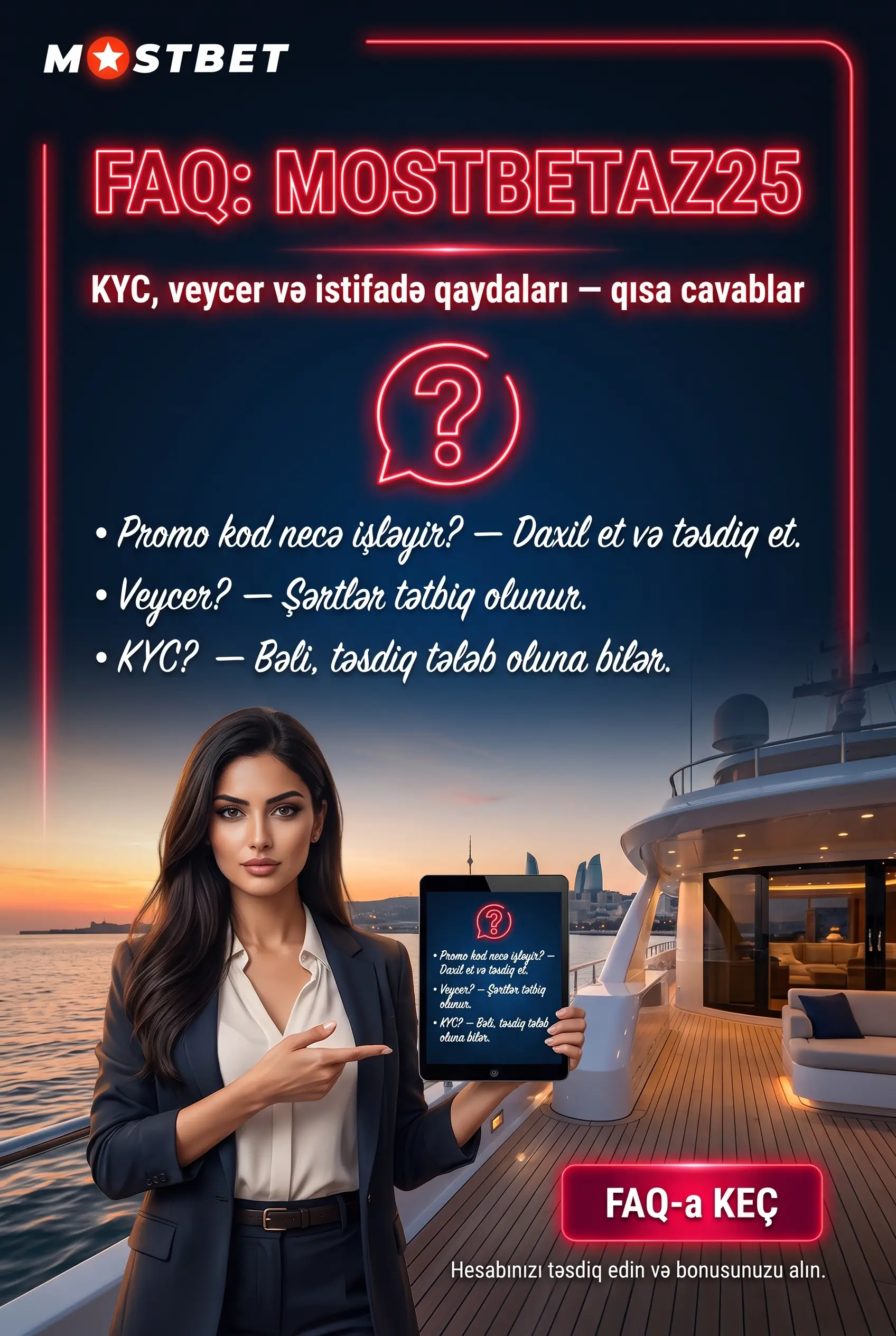 Promo kod FAQ MOSTBETAZ25