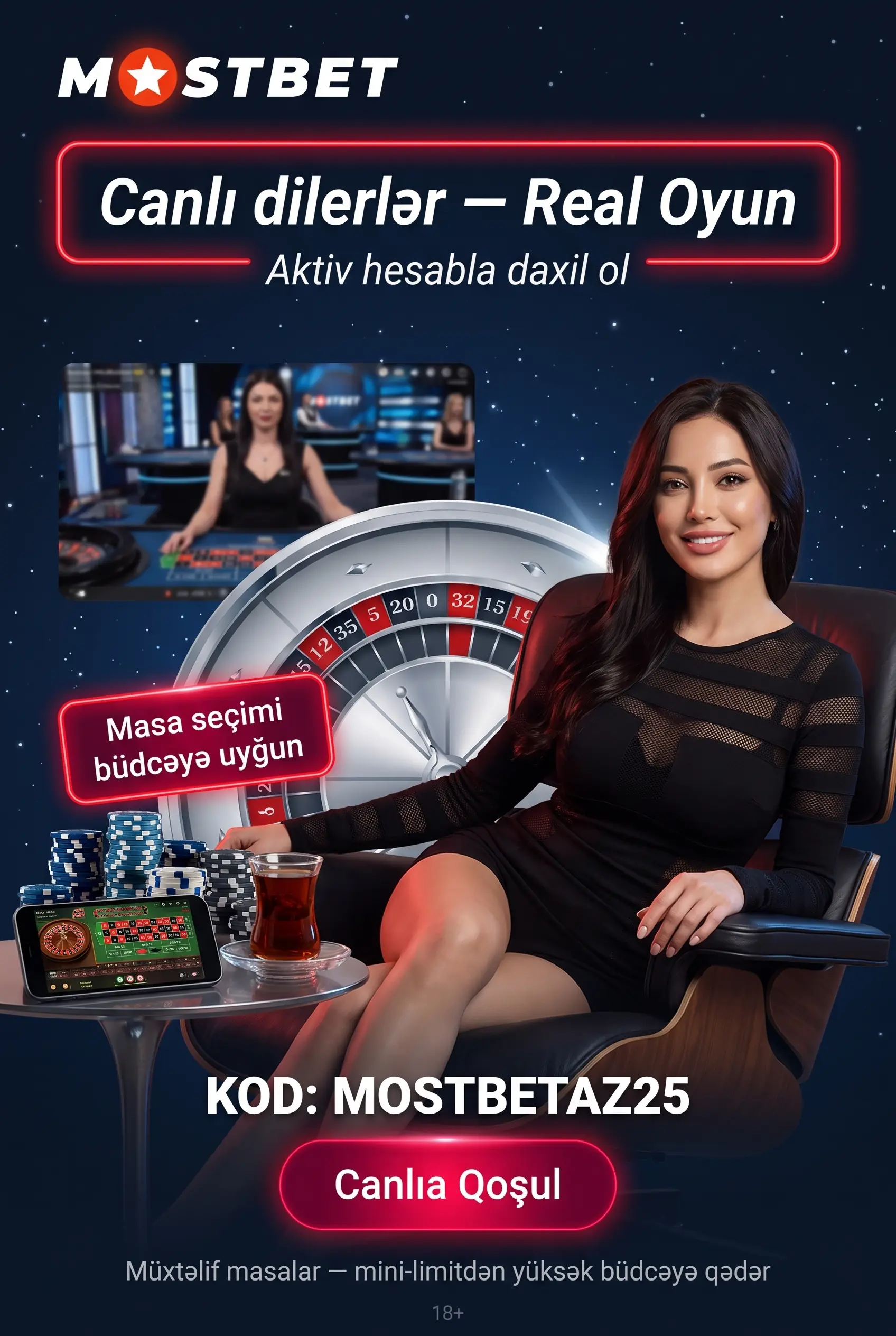 Canlı kazino formatı